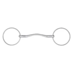 Stubben 2429 Fine Line Mullen Mouth Stainless Steel Snaffle