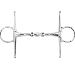 Stubben 2270 Full Cheek Stainless Steel Double Broken Snaffle