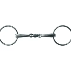 Stubben 2222 Loose Ring Stainless Steel Double Broken Snaffle