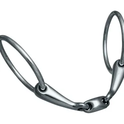 Stubben 2222 Loose Ring Stainless Steel Double Broken Snaffle