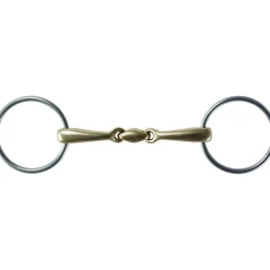 Stubben 2222 Loose Ring Sweet Copper Double Broken Snaffle