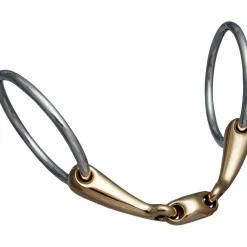 Stubben 2222 Loose Ring Sweet Copper Double Broken Snaffle