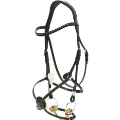 Stubben 2700 Pro-Jump Mexican Noseband Snaffle Bridle