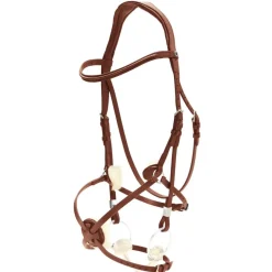 Stubben 2700 Pro-Jump Mexican Noseband Snaffle Bridle