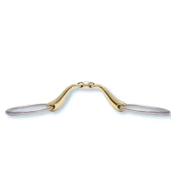 Stubben 2423 Quick Contact Loose Ring Double Broken Snaffle