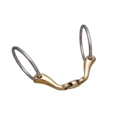 Stubben 2423 Quick Contact Loose Ring Double Broken Snaffle