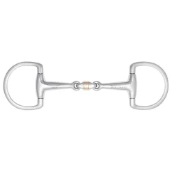 Stubben 2658 Soft-Roll D-Ring Double Broken Bit
