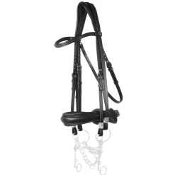 Stubben Switch with Slide/Lock Snaffle Bridle