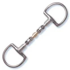 Stubben 2257 Waterford D-Ring Sweet Copper Middle-Link Bit MAX RELAX