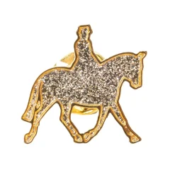 Supreme Products Glitz & Glam Horse & Rider Tie Pin