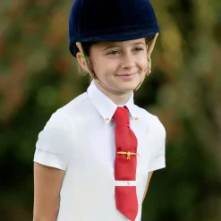 Supreme Products Short Sleeve Champion Junior Show Rider Competition Shirt with Button
