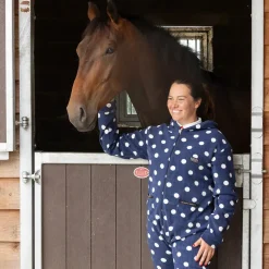 Supreme Products Adult's Dotty Fleece Onesie