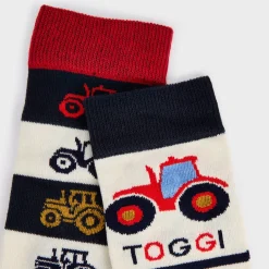 Toggi Brice Childrens 2 Pack Socks