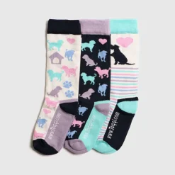 Toggi Doggy Childrens Socks 3 Pack