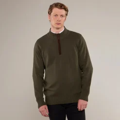 Toggi Men's Ferndale Zip Neck Knitted Sweater