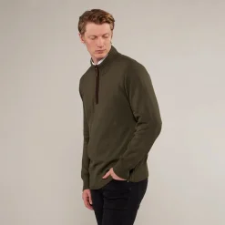 Toggi Men's Ferndale Zip Neck Knitted Sweater