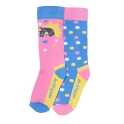 Toggi Pony And Spot Childrens Socks 2 Pack