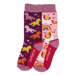 Toggi Pretty Unicorn Children Socks 2 Pack