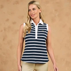 Toggi Womens Bamber Sleeveless Polo Shirt