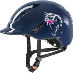 Uvex Kiddox Flower Riding Hat