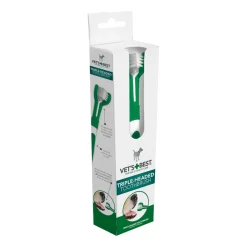 Vets Best Triple Headed Toothbrush for Dogs