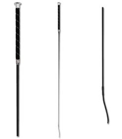 Waldhausen Dressage Whip With Velours Handle