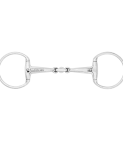 Waldhausen Anatomical Double Jointed Stainless Steel Eggbutt Bit