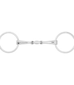 Waldhausen Anatomical Double Jointed Stainless Steel Snaffle Bit