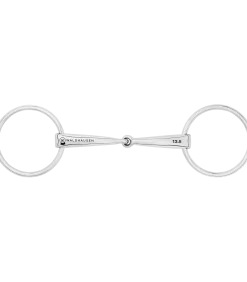 Waldhausen Anatomical Single Jointed Stainless Steel Snaffle Bit