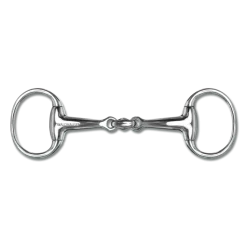 Waldhausen Double Jointed Eggbutt Snaffle Bit
