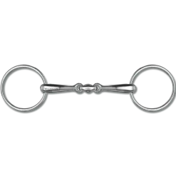 Waldhausen Double Jointed Snaffle Bit