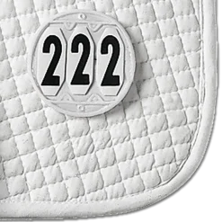 Waldhausen Round Event Pad Numbers