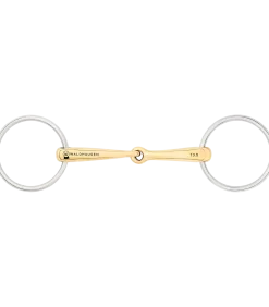 Waldhausen Single Jointed Cyprium Snaffle Bit