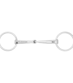 Waldhausen Single Jointed Stainless Steel Bridoon Bit