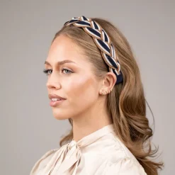 Waring Brooke Tri-Colour Plait Headband