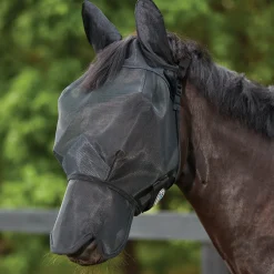 Weatherbeeta Comfitec Double Dart Deluxe Fly Mask With Ears And Nose