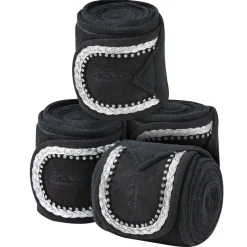 Weatherbeeta Fleece Bling Bandage 4 Pack