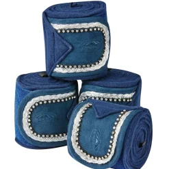 Weatherbeeta Fleece Bling Bandage 4 Pack
