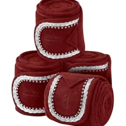 Weatherbeeta Fleece Bling Bandage 4 Pack