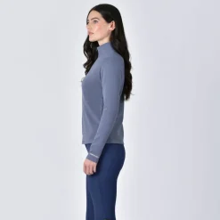 Weatherbeeta Ladies Copper 1/2 Zip Long Sleeve Mid-Layer