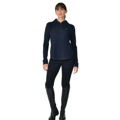 Weatherbeeta Ladies London Layer Long Sleeve Top With Hood