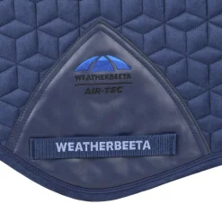 Weatherbeeta Suede Elite Air-Tec Jump Shaped Saddle Pad