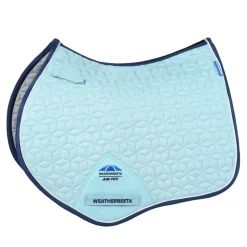 Weatherbeeta Suede Elite Air-Tec Jump Shaped Saddle Pad