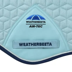 Weatherbeeta Suede Elite Air-Tec Jump Shaped Saddle Pad