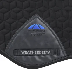 Weatherbeeta Suede Elite Air-Tec Jump Shaped Saddle Pad