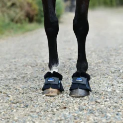Weatherbeeta Tough-Tec Impact Fleece Trim Bell Boots