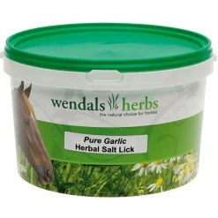 Wendals Herbs Pure Garlic Salt Lick