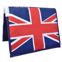 Whitaker Union Jack Square Saddle Pad