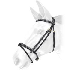 Whitaker Valencia Deluxe Flash Bridle With Reins