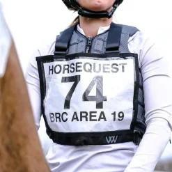 Woof Wear Event Number Bib